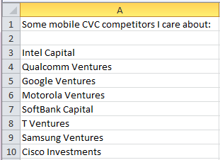 List-o-Mania Investor List