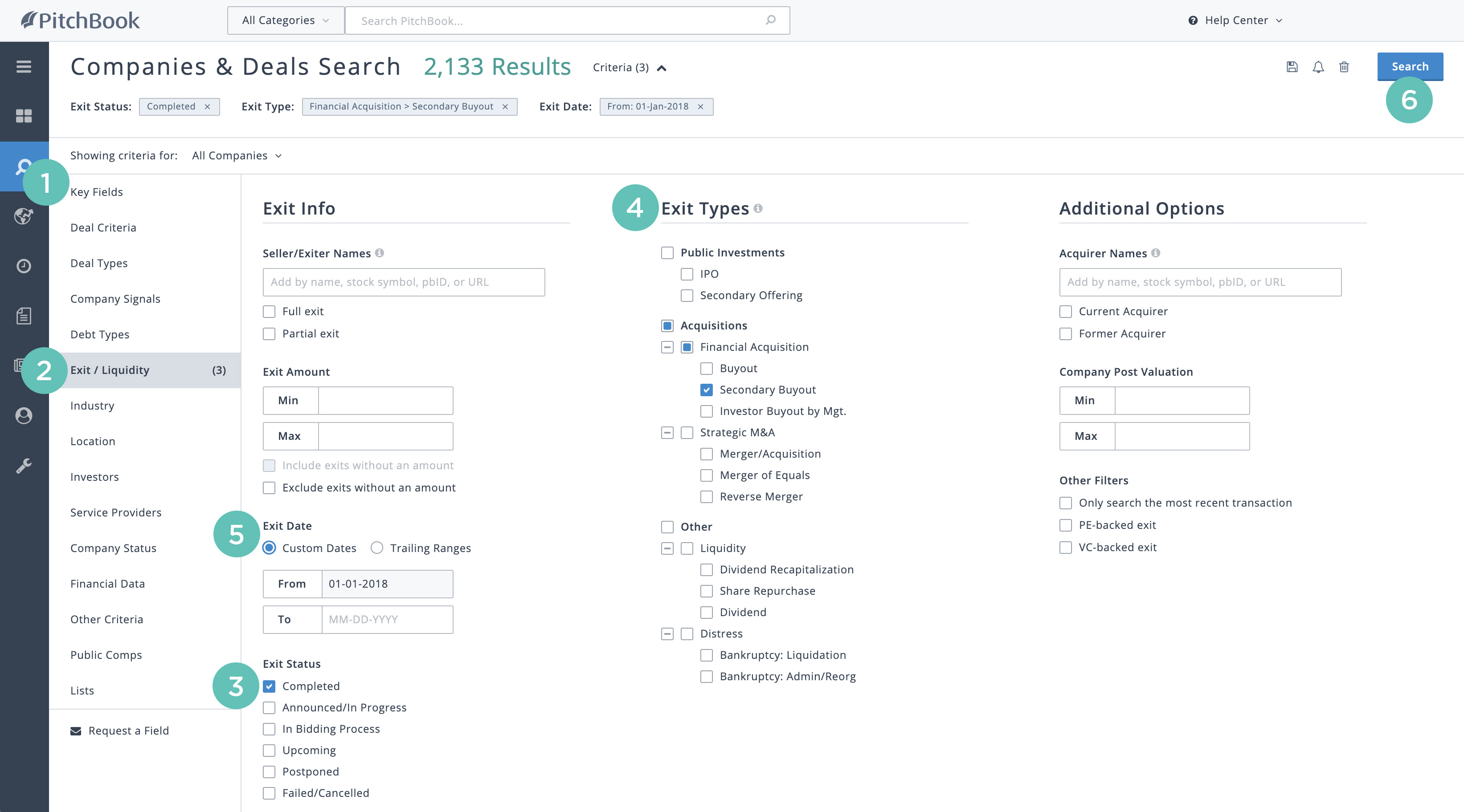 PitchBook Deal Source
