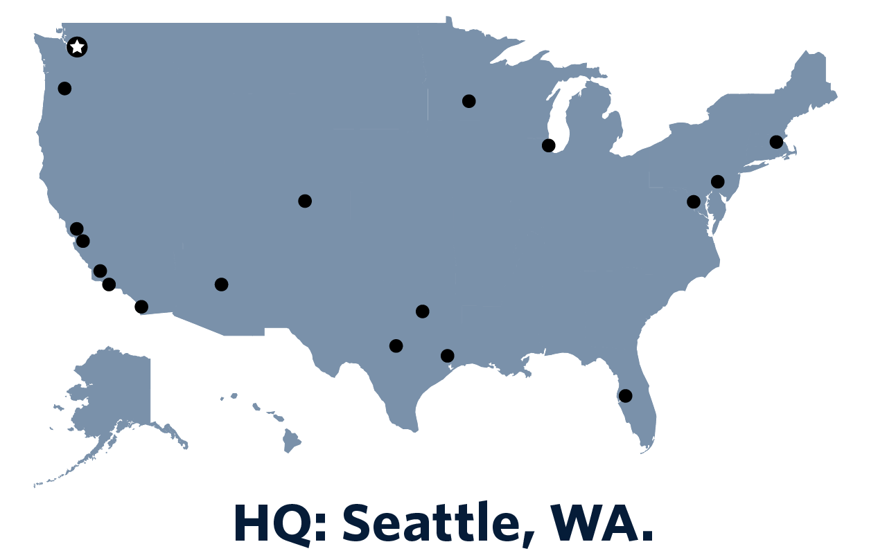 HQ: Seattle, WA