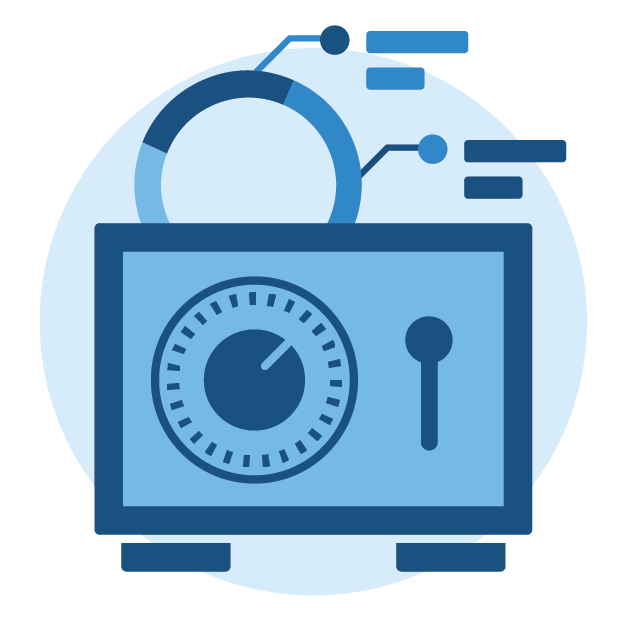 money safe illustration