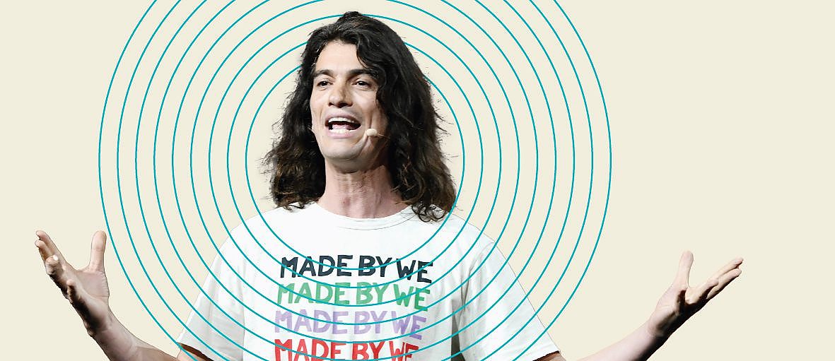 How did Adam Neumann pitch Flow, his new real estate startup?