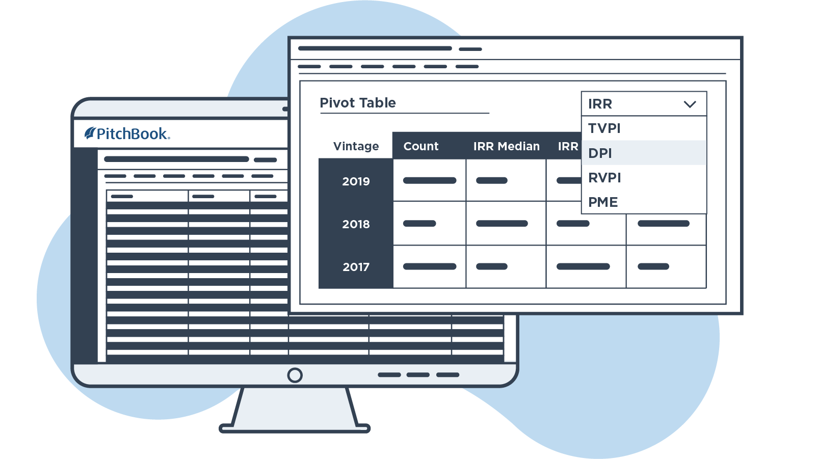 PitchBook custom benchmarks 