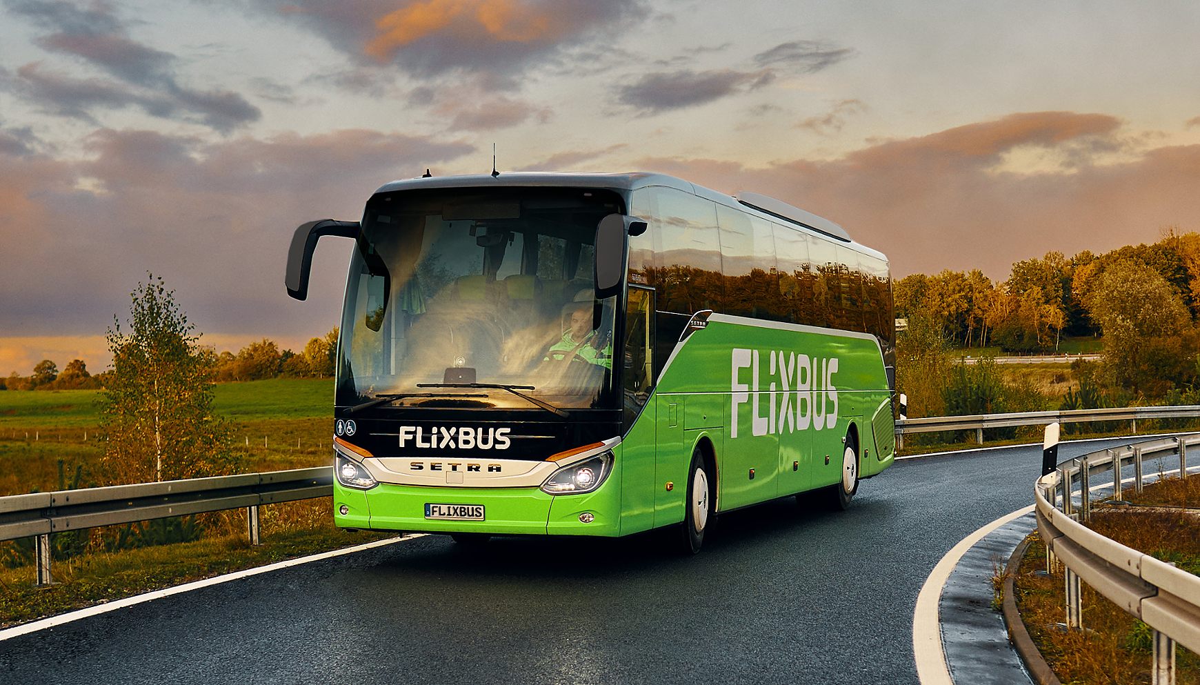 FlixBus on the road