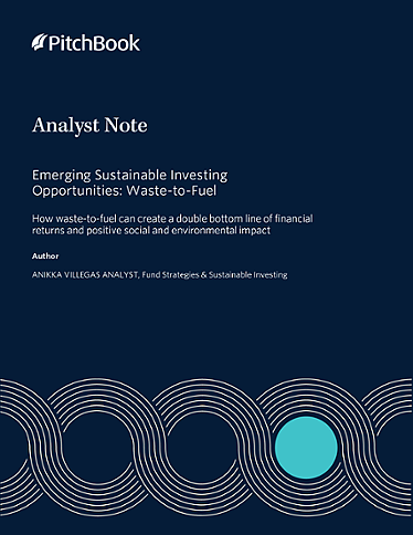 Emerging Sustainable Investing Opportunities: Waste-to-Fuel