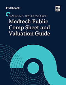 Medtech Public Comp Sheet and Valuation Guide