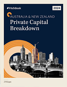 Australia & New Zealand Private Capital Breakdown
