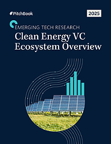 Clean Energy VC Ecosystem Overview