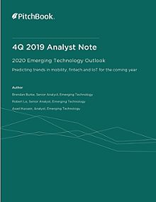 PitchBook Analyst Note: 2020 Emerging Technology Outlook