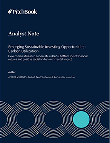 Emerging Sustainable Investing Opportunities: Carbon Utilization