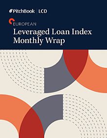 September 2024 European Leveraged Loan Index Monthly Wrap | PitchBook