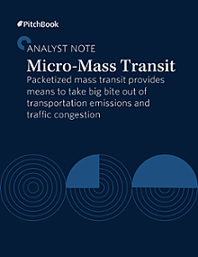 PitchBook Analyst Note: Micro-Mass Transit