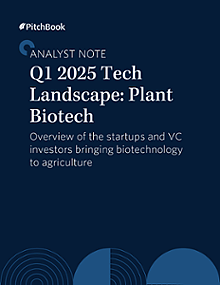 Tech Landscape: Plant Biotech