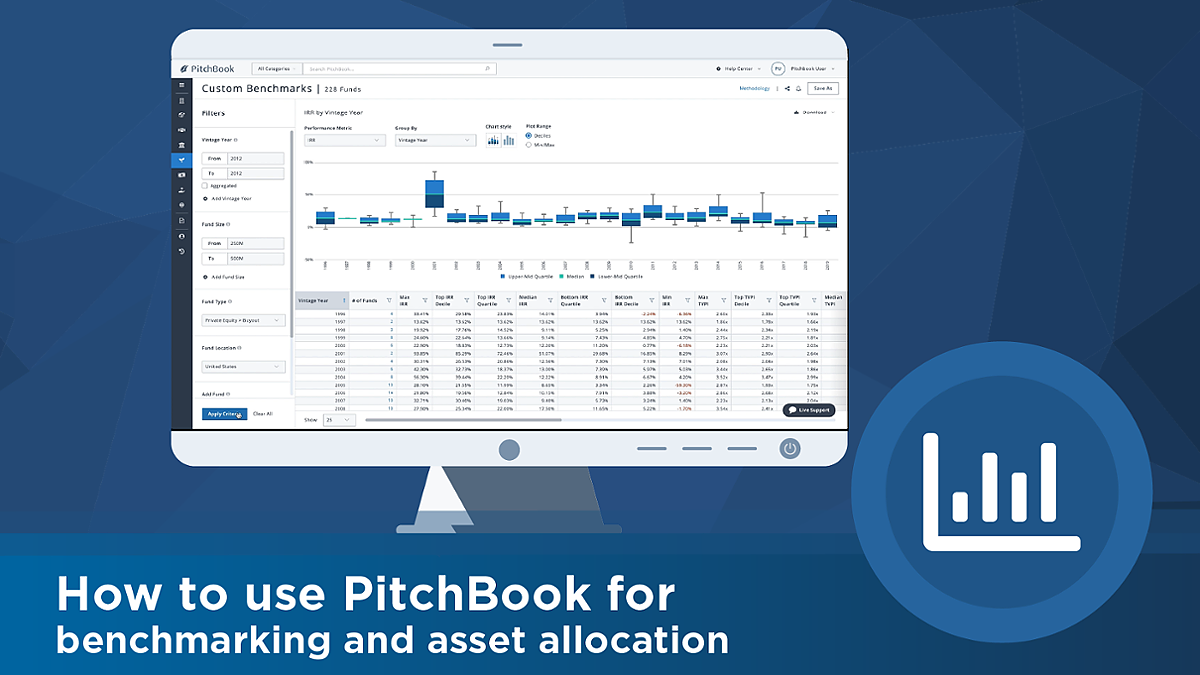 Video: How to use PitchBook for benchmarking and asset allocation ...